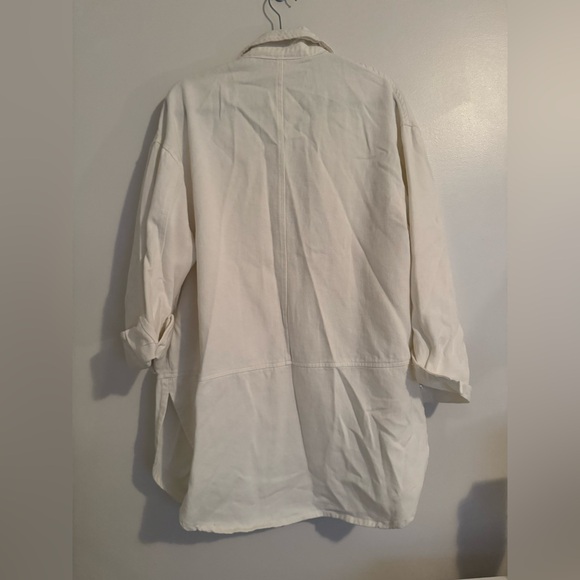 Style Rack Ivory Button-Up Shirt - Picture 3 of 3